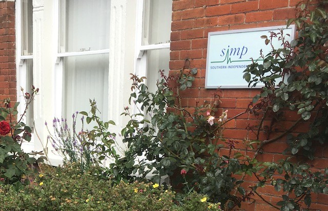 Front window of Southern Independent Medical Practice